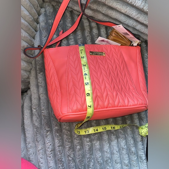 NWT Jessica Simpson coral crossbody - Picture 11 of 12